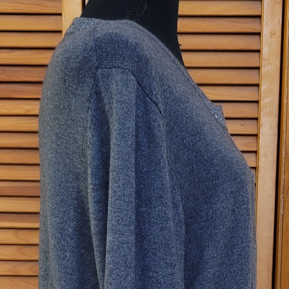 EUC Apostrophe Cardigan Sweater Size Large - Picture 9 of 13